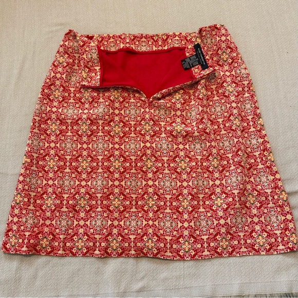 Women's Liz Claiborne 100% Silk A-line-style skirt Size 12 - Picture 6 of 6